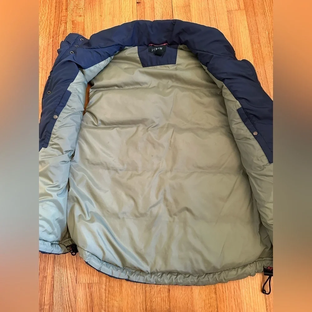 Jcrew puffer Vest Down  Feather Mens size M